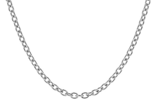 F292-33939: CABLE CHAIN (22IN, 1.3MM, 14KT, LOBSTER CLASP)