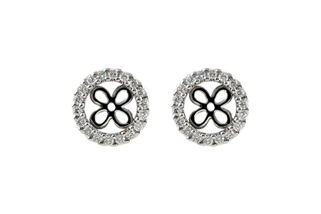 K205-94839: EARRING JACKETS .30 TW (FOR 1.50-2.00 CT TW STUDS)