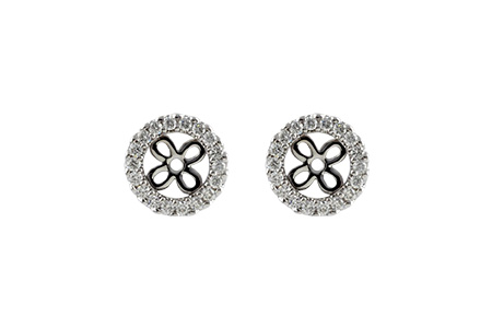 L205-94830: EARRING JACKETS .24 TW (FOR 0.75-1.00 CT TW STUDS)