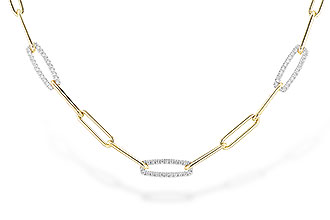 L292-27630: NECKLACE .75 TW (17 INCHES)