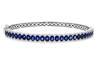 E293-25739: BANGLE 5.09 TW SAPPHIRE 5.65 TGW