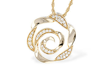 G292-30303: NECKLACE .20 TW