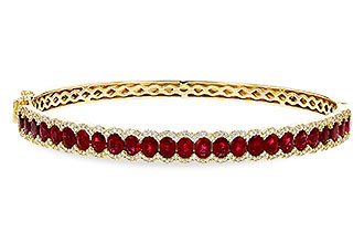 G293-25730: BANGLE 5.04 TW RUBY 5.60 TGW