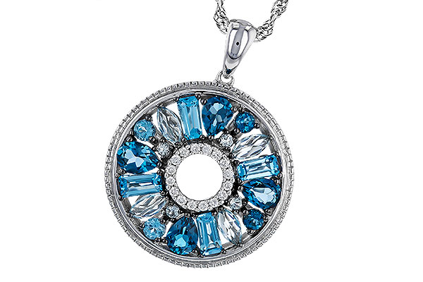 K293-22121: NECKLACE 1.67 BLUE TOPAZ 1.72 TGW